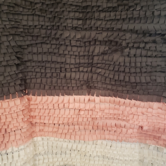 Ark & Co size L, shaker color block mini dress - Picture 2 of 4